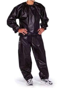 Heavy Duty Anti-Rip Weight Loss Sauna Suit PVC Long Sleeve Unisex Clothes