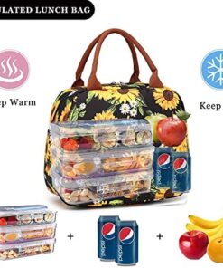 Pawsky Lunch Bag Insulated Lunch Box Leakproof Lunch Tote Bag Reusable