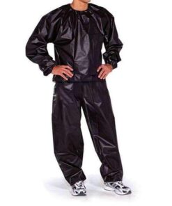 Heavy Duty Anti-Rip Weight Loss Sauna Suit PVC Long Sleeve Unisex Clothes