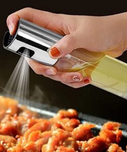 Oms Style Oil Sprayer for Cooking, Glass Olive Oil Sprayer, Oil Spritzer for Air Fryer Bottle 100ml