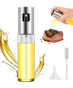 Oms Style Oil Sprayer for Cooking, Glass Olive Oil Sprayer, Oil Spritzer for Air Fryer Bottle 100ml