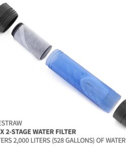 LifeStraw Flex Multi-Function Water Filter System with 2-Stage Carbon Filtration for Hiking