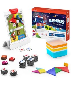 Osmo – Genius Starter Kit for iPad – 5 Educational Learning Games