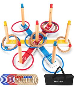 PACEARTH Ring Toss Game, Ring Toss Outdoor